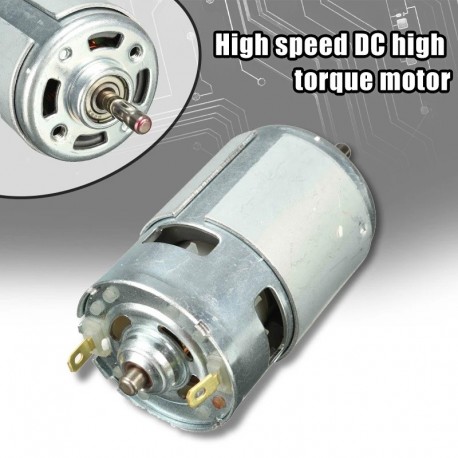 DC Motor 775 12V/24V 150W 13000/15000RPM High Speed DC Large Torque Motor
