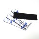 RJXHOBBY 4pcs FPV Silicon Anti-Slip Mat Battery Adhesive Tape for RC Multicopter FPV Racing Drone