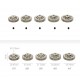 SURPASS HOBBY 48DP 3.175MM 21T 22T 23T 24T 25T Pinion Gear Set for 1/10 RC Off-road Buggy Monster Truck 3.175mm