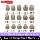 SURPASS HOBBY 5PCS Metal Pinion Motor Gear 32DP 12-20T 3.175mm Shaft for 1/10 1/8 RC Car