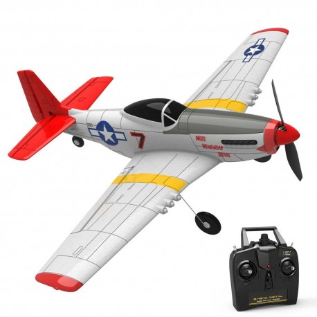 Eachine Mini Mustang P-51D 761-5 EPP 400mm Wingspan 2.4G 6-Axis Gyro RC Airplane Trainer Fixed Wing RTF