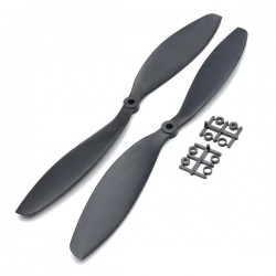 Gemfan Carbon Nylon Propeller 1245 with Adapter for RC Multirotor