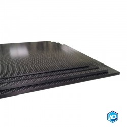 0.5-5MM 125X75 mm 3K plain Matte glossy Carbon Plate Panel Sheets