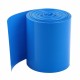 200mm ~ 300mm PVC Heat Shrink Tubing Wrap BLUE (50cm)