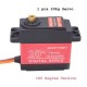 20KG 25T Waterproof Metal Gear Digital Servo For RC Models 180 Degree Aluminium