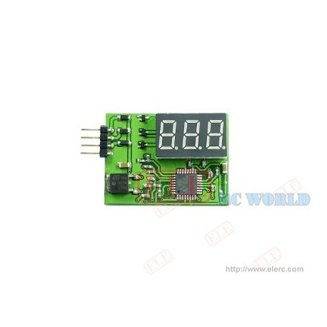 ELE LED 1-4S Battery Monitor