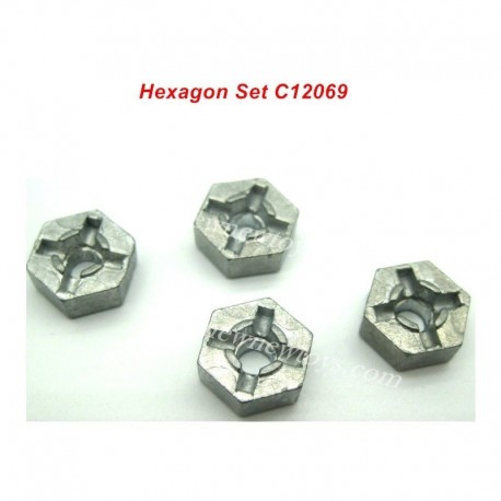 F-20 RC Parts Hexagon Set Parts C12069