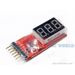 ELE LED 1-6S Battery Monitor