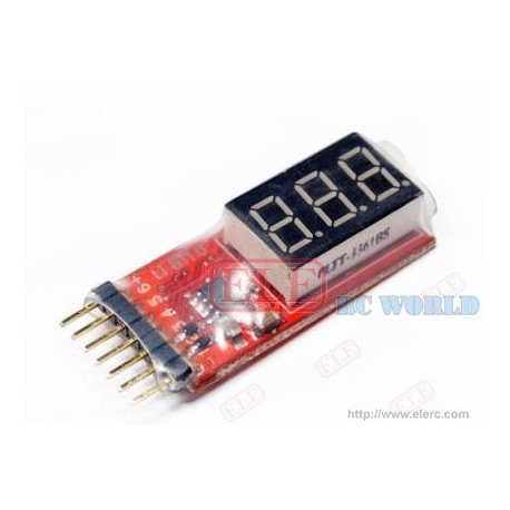 ELE LED 1-6S Battery Monitor