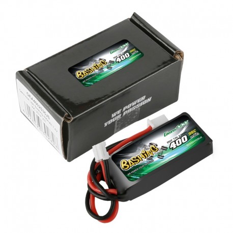 Gens ace 400mAh 7.4V 2S1P 35C Lipo Battery Pack with JST-PHR Plug-Bashing Series
