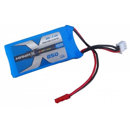 ManiaX: 850mAh 7.4V 45C eXpert
