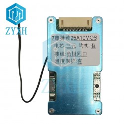 Balanced BMS 7S 24V 15A 20A 25A Lithium 18650 Battery Charge Board Equalizer with NTC Temperature Protection