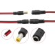 DC connectors 5.5 x 2.1mm DC Power Pigtail Cable Male Female Connector