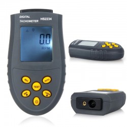 Non-contact LCD Digital Laser Tachometer RPM Speed Gauge
