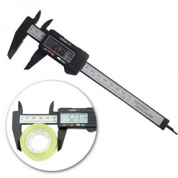 DANIU Digital Caliper 6-Inch 150mm Electronic Waterproof IP54 Digital Vernier Caliper LCD Screen Display