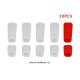 10 PCS LDARC Rubber Anti-slipping Stick Switch Cap Bule Red for Frsky X9D Plus Flysky JR Radio Transmitter RC Models Spare Part