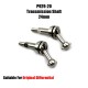 Wltoys 1/28 K989 K969 284131 RC Car Spare Parts 26mm Extended Special Drive Shaft For Metal Upgrade Adjustable Ball Differential