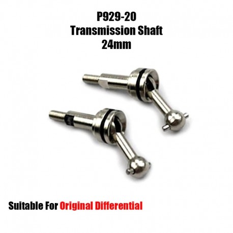 Wltoys 1/28 K989 K969 284131 RC Car Spare Parts 26mm Extended Special Drive Shaft For Metal Upgrade Adjustable Ball Differential