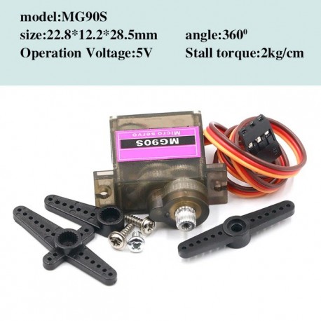 9imod Digital Servo 9g 17g 15kg Metal Gear Servo für 1:8 1:10 1:12 1:24 RC Car e