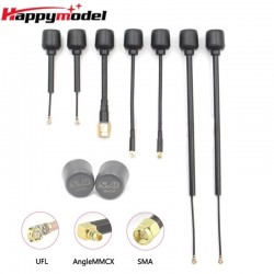 Happymodel 5.8GHz Lollipop Omni Circular Polarized RHCP LHCP Black Antenna 2.5DBi