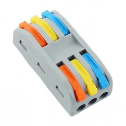 Butt Type Wire Connectors 3 inputs / 3 outputs
