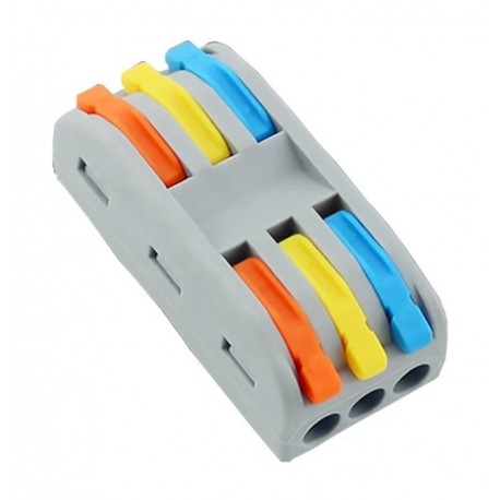 Butt Type Wire Connectors 3 inputs / 3 outputs