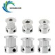 Drive Belt Pulleys GT2 16/20 Teeth Timing Pulley Alumium Bore 5mm/6.35mm/8mm Fit for 2GT Belt Width 6mm