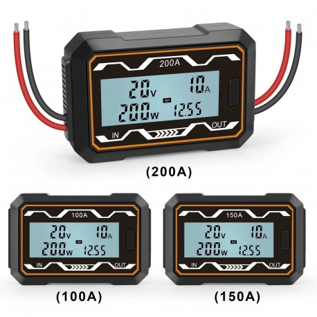 100A/150A/200A High Precision RC Watt Meter Power Analyzer Battery