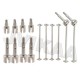 WLtoys 144001 124018 124019 Metal Front & Rear CVD Drive Shaft RC Car Upgrade Parts Accessories
