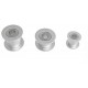 1PCS 16T/20T GT2 Aluminum Timing Pulley Without Tooth For DIY 3D Printer