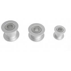 1PCS 16T/20T GT2 Aluminum Timing Pulley Without Tooth For DIY 3D Printer