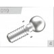 Eachine EAT15 Parts 2.5x10mm Pivot Balls