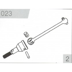 Eachine EAT15 Parts Metal Front CVD Shafts
