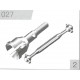 Eachine EAT15 Parts Metal Rear Dogbones + Metal Rear Wheel Shafts