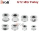 GT2 Idler Timing Pulley 16/20 Tooth Wheel Bore 3/5mm Aluminium Gear Teeth Width 6/10mm