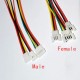 MX2.0 DIY JST DS LOSI 2.0MM 2P 3P 4P Connector Plug Male Female With Wire 150MM