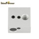 1 pcs Heater Block MK7/MK8 Aluminum For 3D Printer Extruder Hotend