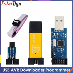 Aluminum Shell USBASP USBISP AVR Programmer USB ISP USB ASP ATMEGA8 ATMEGA128