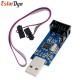 Aluminum Shell USBASP USBISP AVR Programmer USB ISP USB ASP ATMEGA8 ATMEGA128