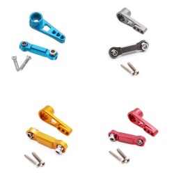 WLtoys A959-B A969 A979 k929 Metal Upgrade RC Car Parts Servo Rudder Rod Four Colors - Grey