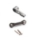 WLtoys A959-B A969 A979 k929 Metal Upgrade RC Car Parts Servo Rudder Rod Four Colors - Grey