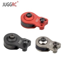 25T Aluminum Alloy Adjustable Damping Servo Arm Horn for 1/10 RC Crawler Car