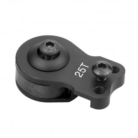 25T Aluminum Alloy Adjustable Damping Servo Arm Horn for 1/10 RC Crawler Car