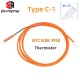 NTC 100K ohm B3950 Thermistor 3x15mm Cartridge Sensor High Temperature for 3D V6 Upgraded Heater Block 3D Printer
