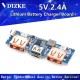 Lithium Battery Charger Board LED Dual USB 5V 2.4A Micro/Type-C USB Mobile Power Bank 18650