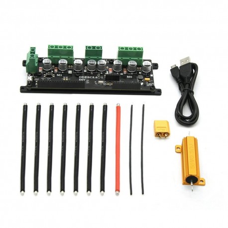 ODESC3.6 Optimizes High Performance Brushless Motor High-Power Dual-Drive Controller FOC BLDC Based On ODrive