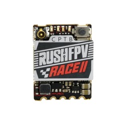 RUSH TANK RACE II 5.8Ghz 48CH PIT/25/100/200mW/MAX FPV Transmitter SmartAudio 20x15mm 1.7g