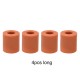 4PCS/set Hot Bed Leveling Column Silicone Solid Spacer Platform Leveler For CR-10/ CR10S CR-X Ende-3 3D Printer Parts