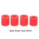 4PCS/set Hot Bed Leveling Column Silicone Solid Spacer Platform Leveler For CR-10/ CR10S CR-X Ende-3 3D Printer Parts