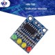 4-segment Power Indicator Module 4 Digit LED Red Yellow Green Light 12V Battery Power Detection Display Board for Arduino